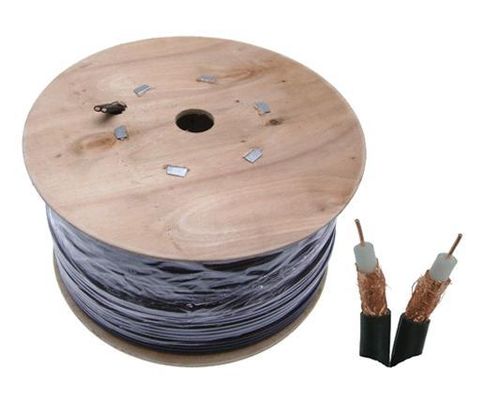 CT100 Twin Satellite Cable 125m – 75Ω, LSZH, Dual-Screened, Low-Loss