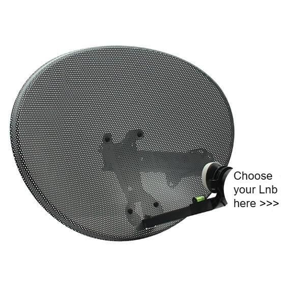 60cm Elliptical Zone 2 Satellite Dish for SKY & Freesat