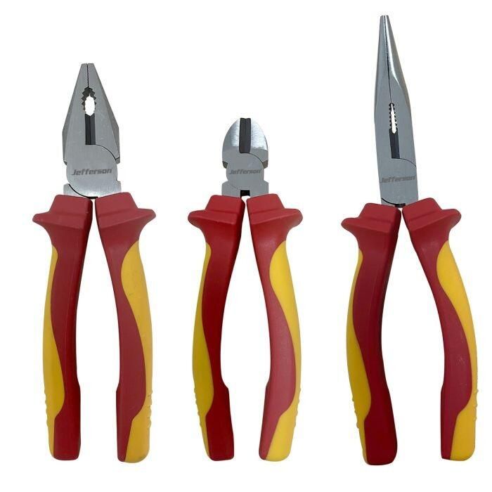 Jefferson 3 Piece VDE Plier Set