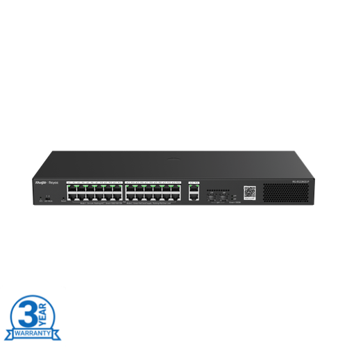 Ruijie Reyee RG-ES228GS-P 28-port managed PoE+ Switch 24 Gigabit +