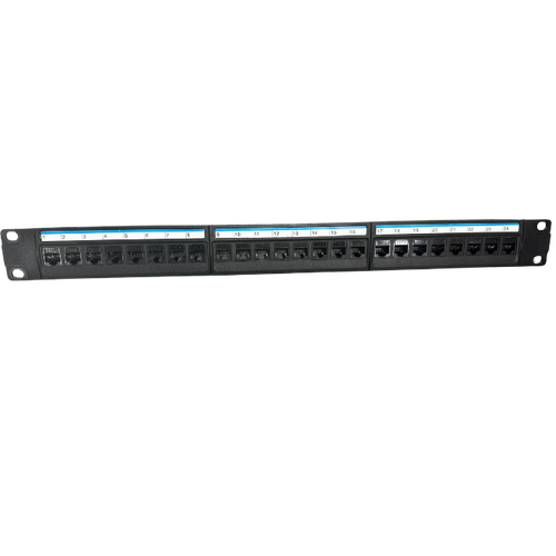 24 Port Cat6 RJ45 Patch Panel