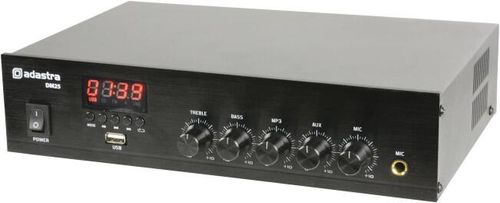 Adastra - DM25 Digital 100V Mixer-Amp 25W with USB/FM and Bluetooth