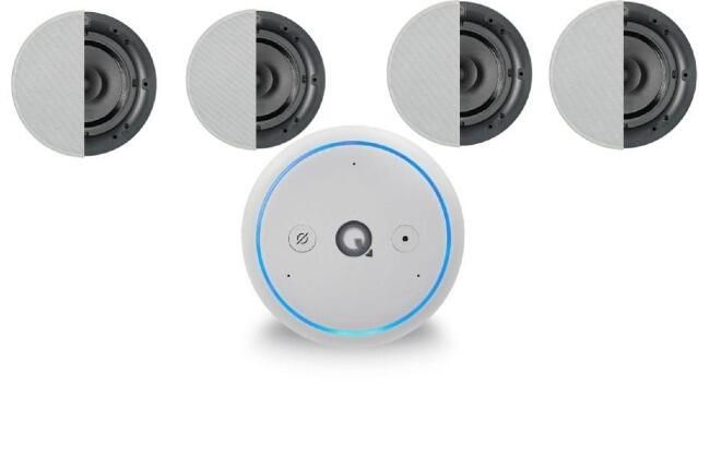 E300A + 4 In ceiling speakers