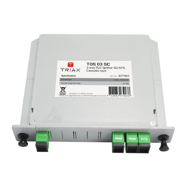Triax TOS PLC Splitter SC/APC 307903