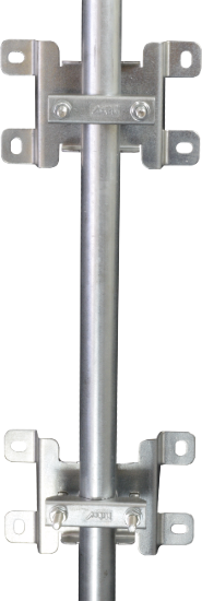 Starlink / Satellite Swan Mount 6' x 1.25" (18" Stand Off) 18g 90 Bend Cranked Double Bracket Eaves Mount-swan neck Sky™ pole/mast