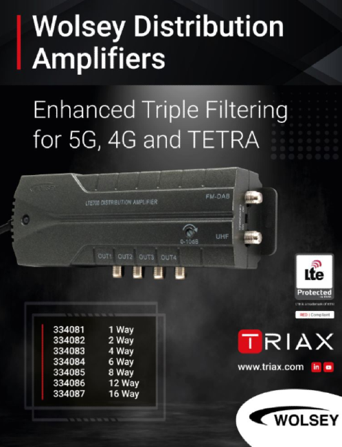Wolsey Distribution Amplifiers CHESTER DIGITAL SUPPLIES LTD