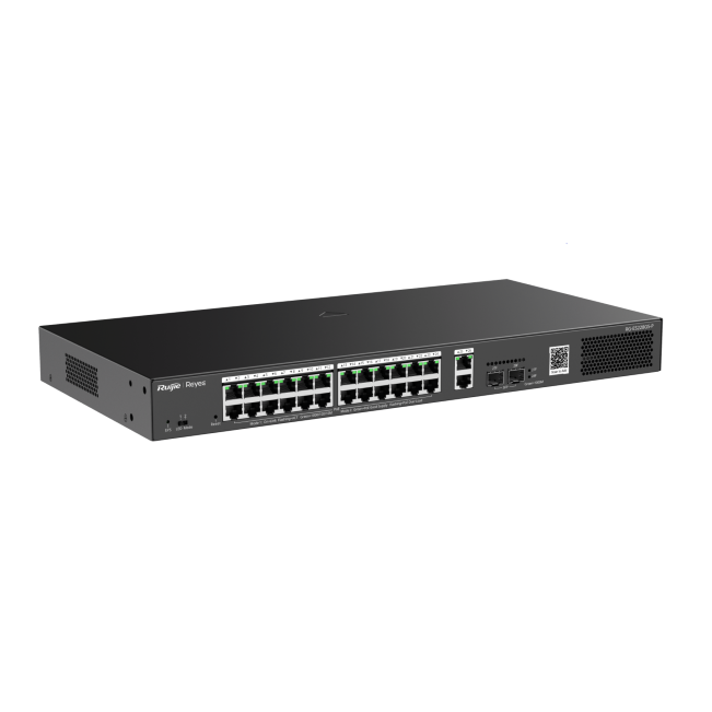 Ruijie Reyee RG-ES228GS-P - Angled