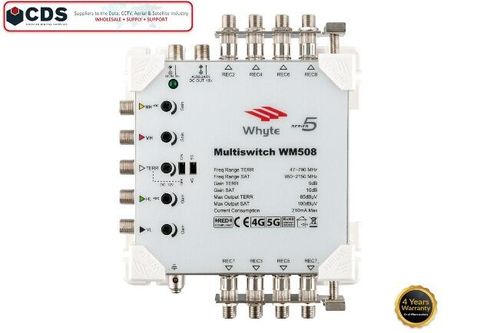 8 output multiswitch from Whyte Technologies WM508
