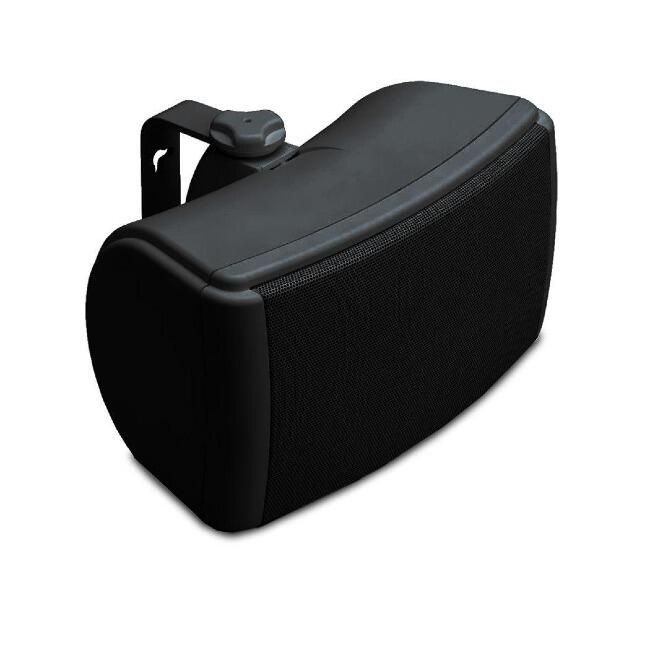Q Acoustics QI45EW Compact Outdoor/Indoor Wall-Mounted Speaker Black Speaker