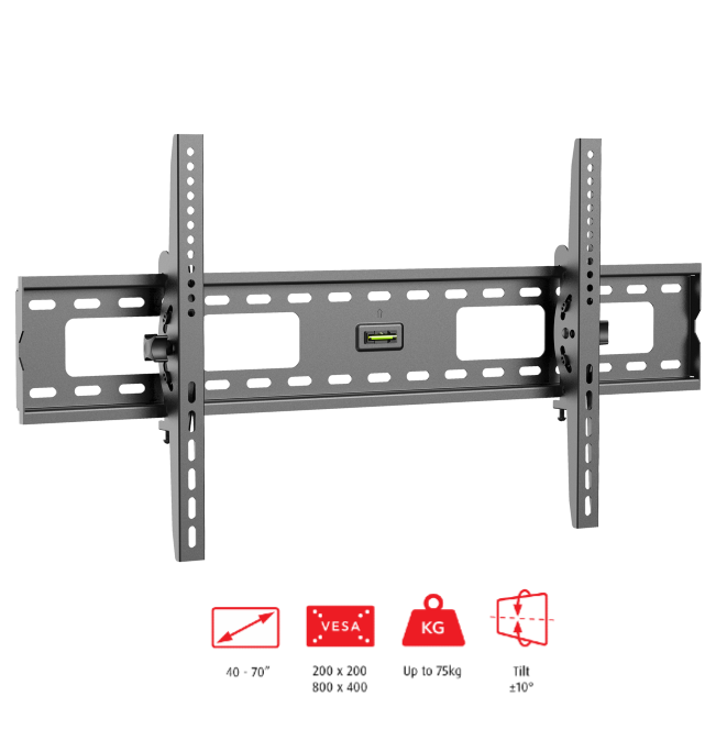 OMP M7422 - Tilt Large TV Mount 40" to 70" Chester Digital Supplies