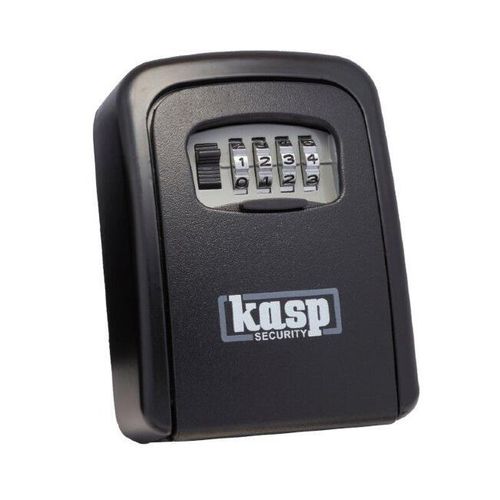 Wall Mounted Key Safe with 4 Digit Combination | Outdoor Secure Key Lock Box