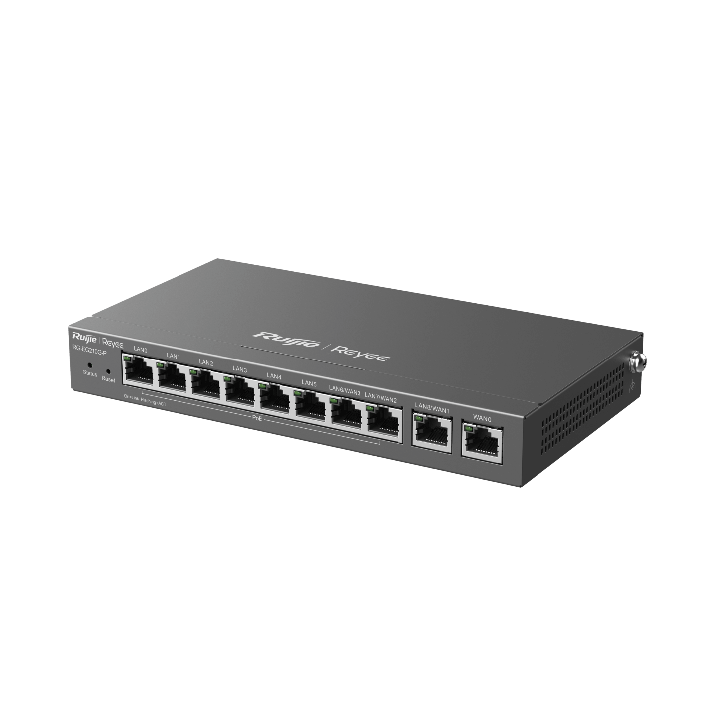 Ruijie Reyee RG-EG210G-P 10-Port Gigabit Cloud Managed PoE Router