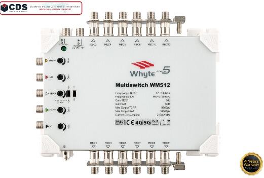 12 output multiswitch from Whyte Technologies WM512