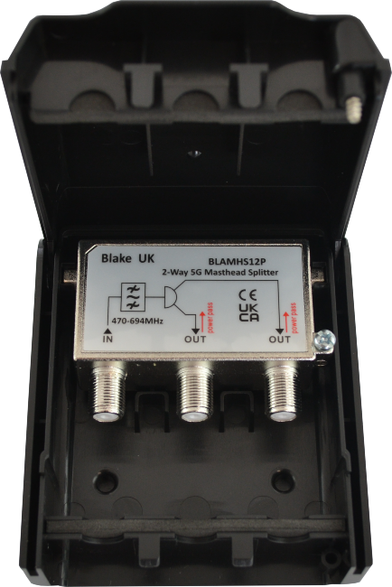 5G & TETRA Filtered Masthead Splitter/Combiner – 2 & 4 Way