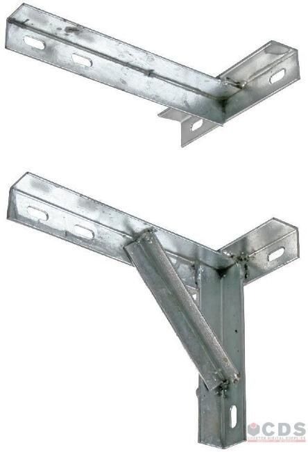 Galvanised T&K Brackets | Heavy-Duty , 12"-36", Rugged Steel