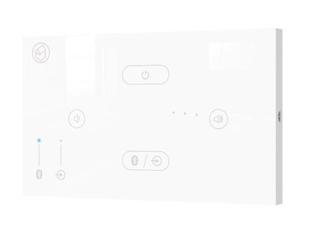 Systemline E50 Built-In Bluetooth Hi-Fi Speaker System | Integrated Wall Audio System white