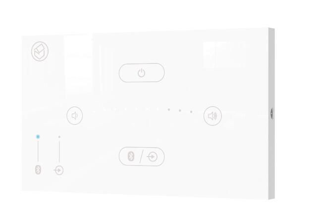 Systemline E50 Built-In Bluetooth Hi-Fi Speaker System | Integrated Wall Audio System white