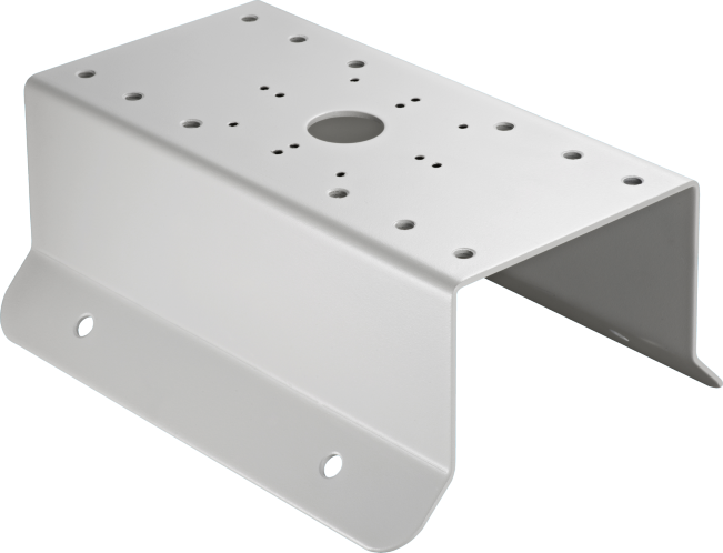 Hikvision DS-1276ZJ-SUS Corner Mount Bracket | Stainless Steel Hik White/Black