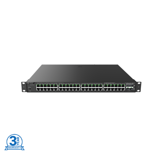 Ruijie 52-Port PoE Switch || RG-NBS3100-48GT4SFP-P Front