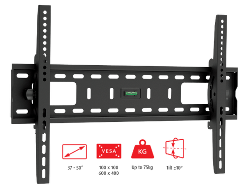 M7421 Tilt up to 50 inch TV Mount - up to 50 inch tv wall mount ranging from 37" to 50"