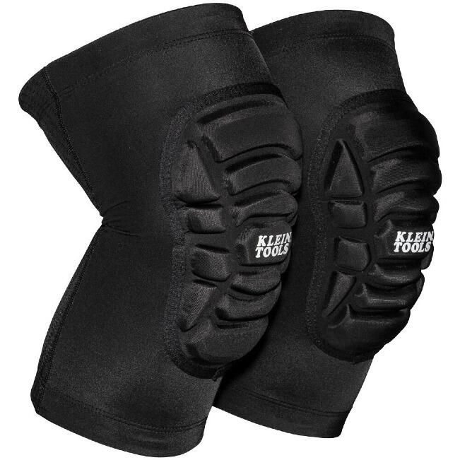 Klein Lightweight Knee Pad Sleeves M/L | EVA Work Knee Pads for Jobsite Comfort