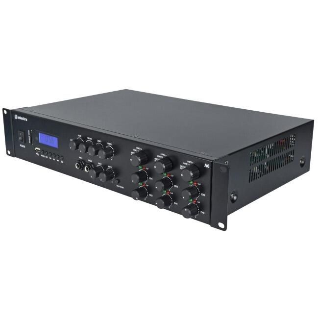 Adastra A-Series Multi Zone Stereo Amplifier 953.406UK | 3 x 2 x 200W