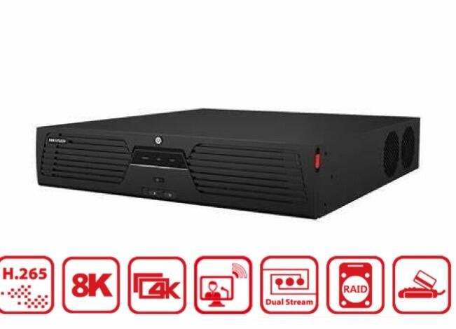 Hikvision DS-9664NI-M8 64-Channel 8K NVR 64-ch 2U 4K NVR