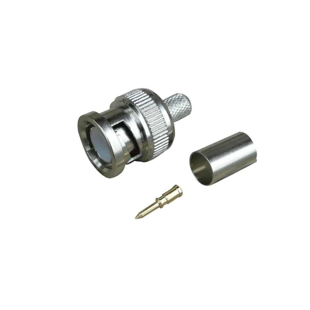 BNC Male Crimp-On Connector for RG59