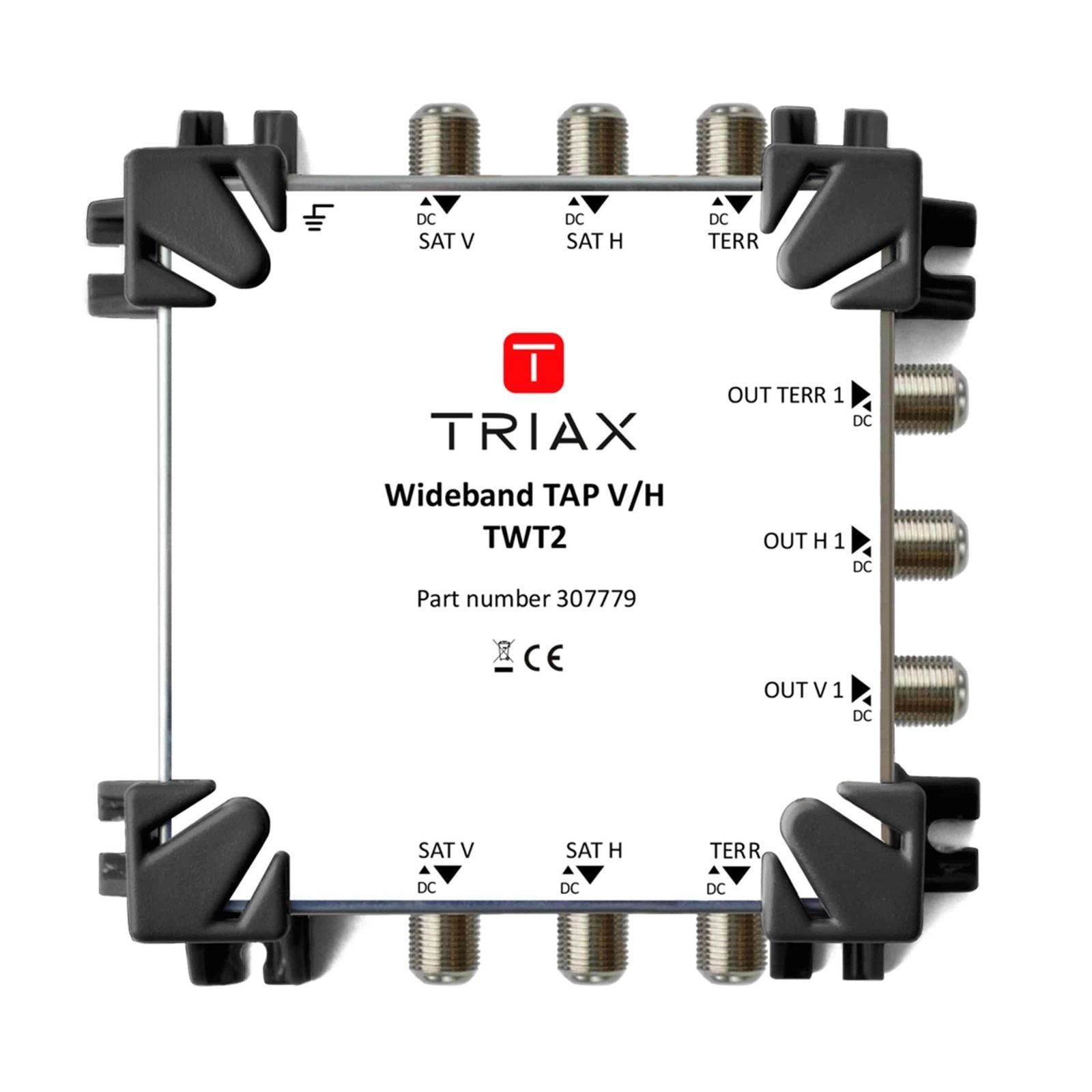 Triax TWT2 Wideband Tap H/V 307779
