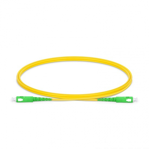 SC/APC to SC/APC OS2 Single Mode Fibre Optic Patch Lead