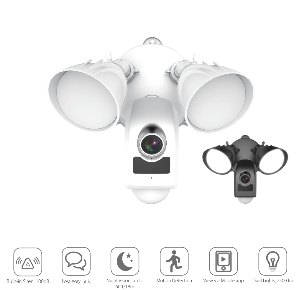 Pyronix LightCamera 361301832 white