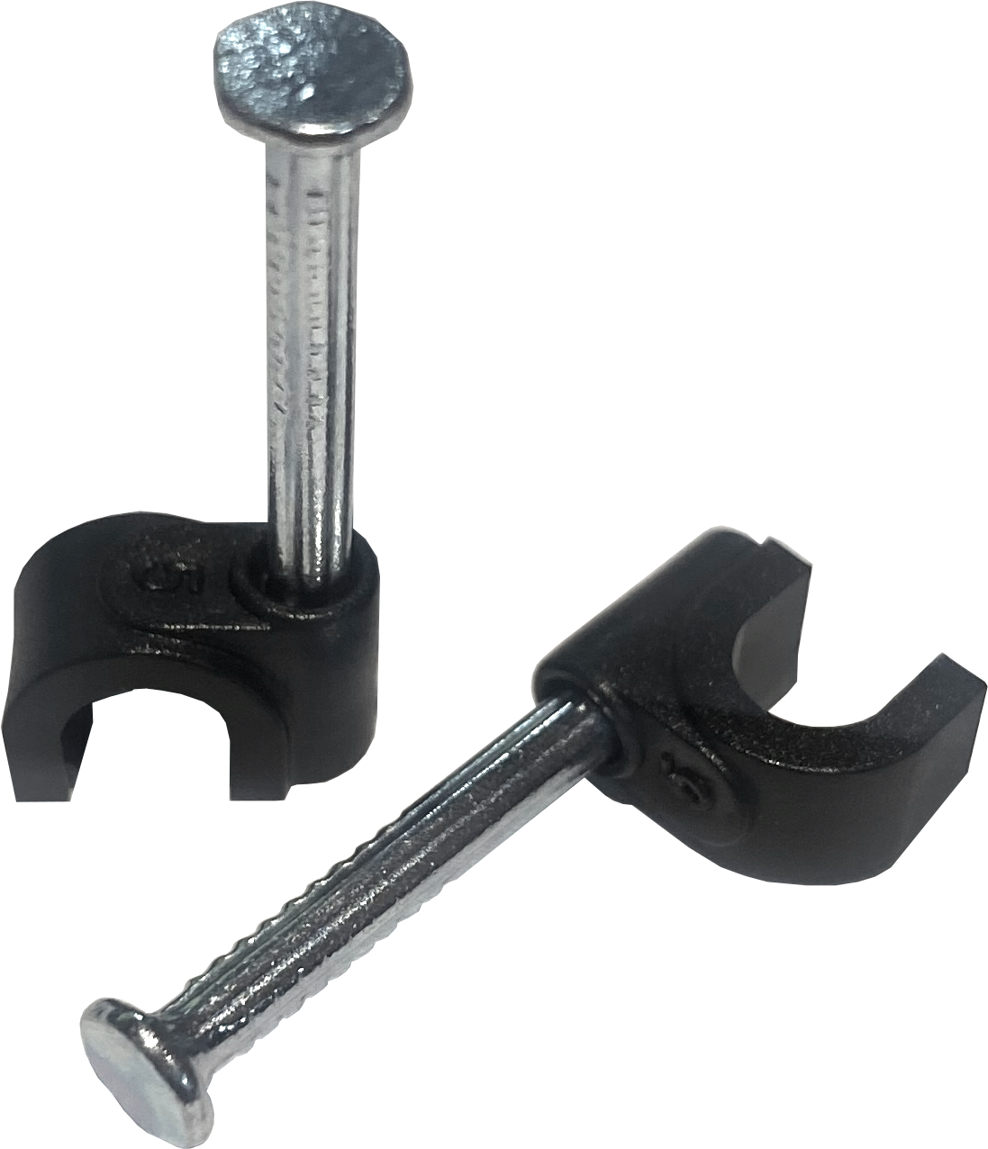 5mm black cable clips are expertly manufactured from high-quality plastic