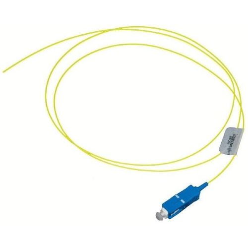 Pigtail FC/UPC, SM, 9/125, 0,9mm, G652D fiber, 1m