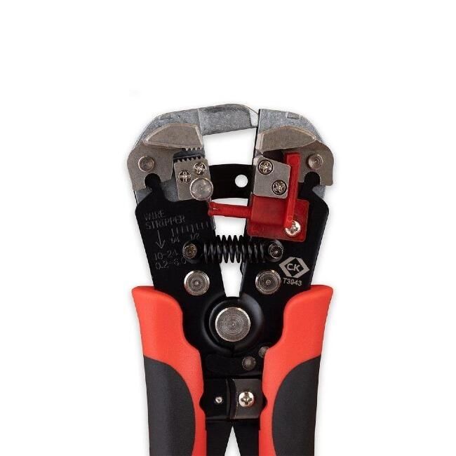 CK Tools CK Tools Automatic Wire Stripper – Adjustable, Replaceable Stainless Steel Blade T3943