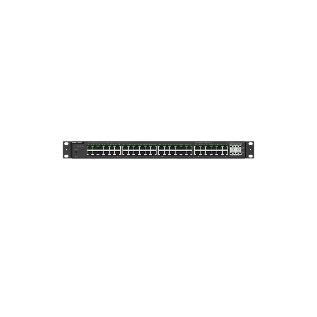 Ruijie 52-Port PoE Switch || RG-NBS3100-48GT4SFP-P Side