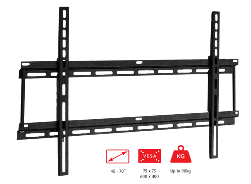 OMP M7225 Fixed Large tv bracket 40" to 70"