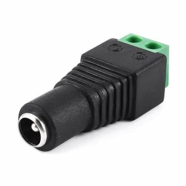 Female DC Connector 2.1mm with Screw Terminals