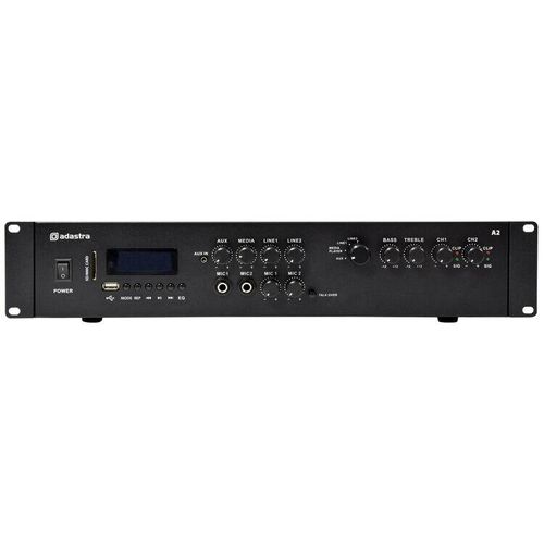 Adastra A2 Stereo PA Amplifier 2x200W 953.402UK