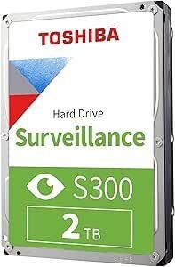 Toshiba 2TB Surveillance Hard Drive 3.5" | CCTV DVR NVR HDD