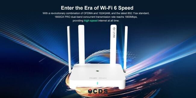 Reyee 1800M Wi-Fi 6 Dual-band Gigabit Mesh Router RG-EW1800gx Pro