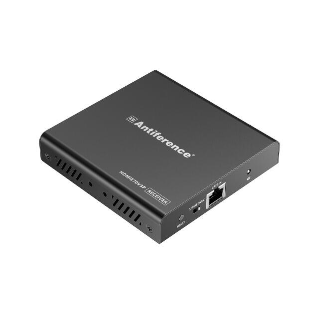 70M 4K CAT6 extender with HDMI loop, auto-scaling & PoC HDMIE70V3P