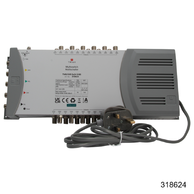 Triax Standalone multiswitch 5x24 || 318624