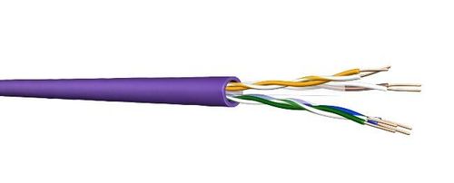 CAT6 23AWG LSOH purple