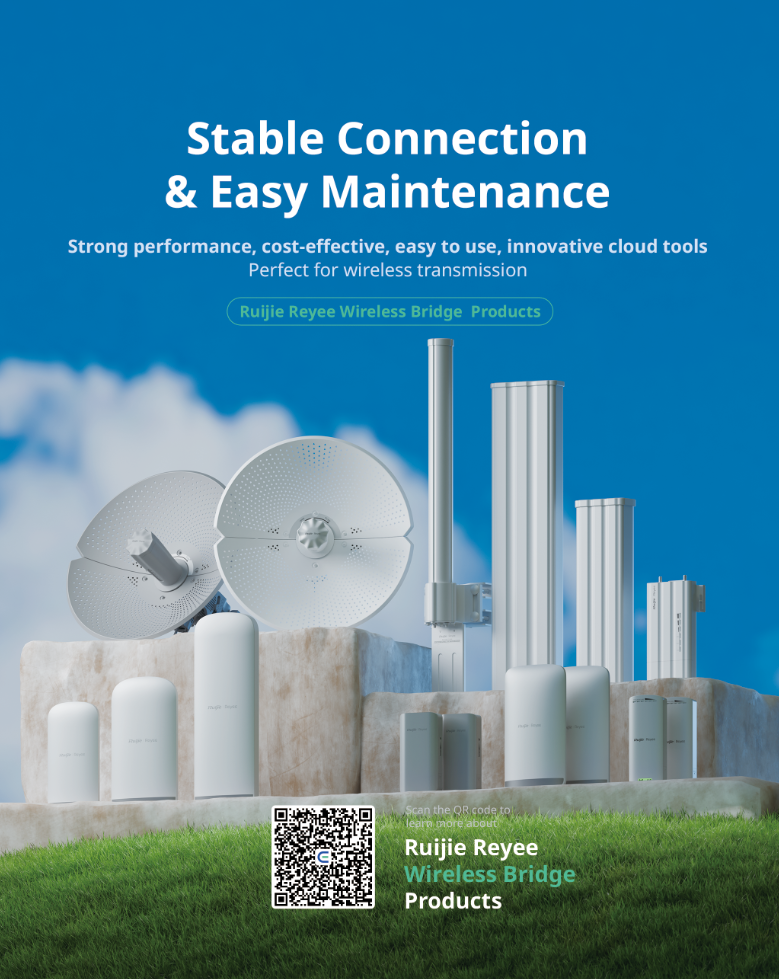 Maximum Transmission Distances of Ruijie Wireless Bridges
