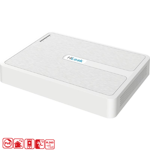 HiLook NVR-108H-D/8P 8 Channel Mini 1U PoE NVR | 8 Port CCTV Network Video Recorder H.265+