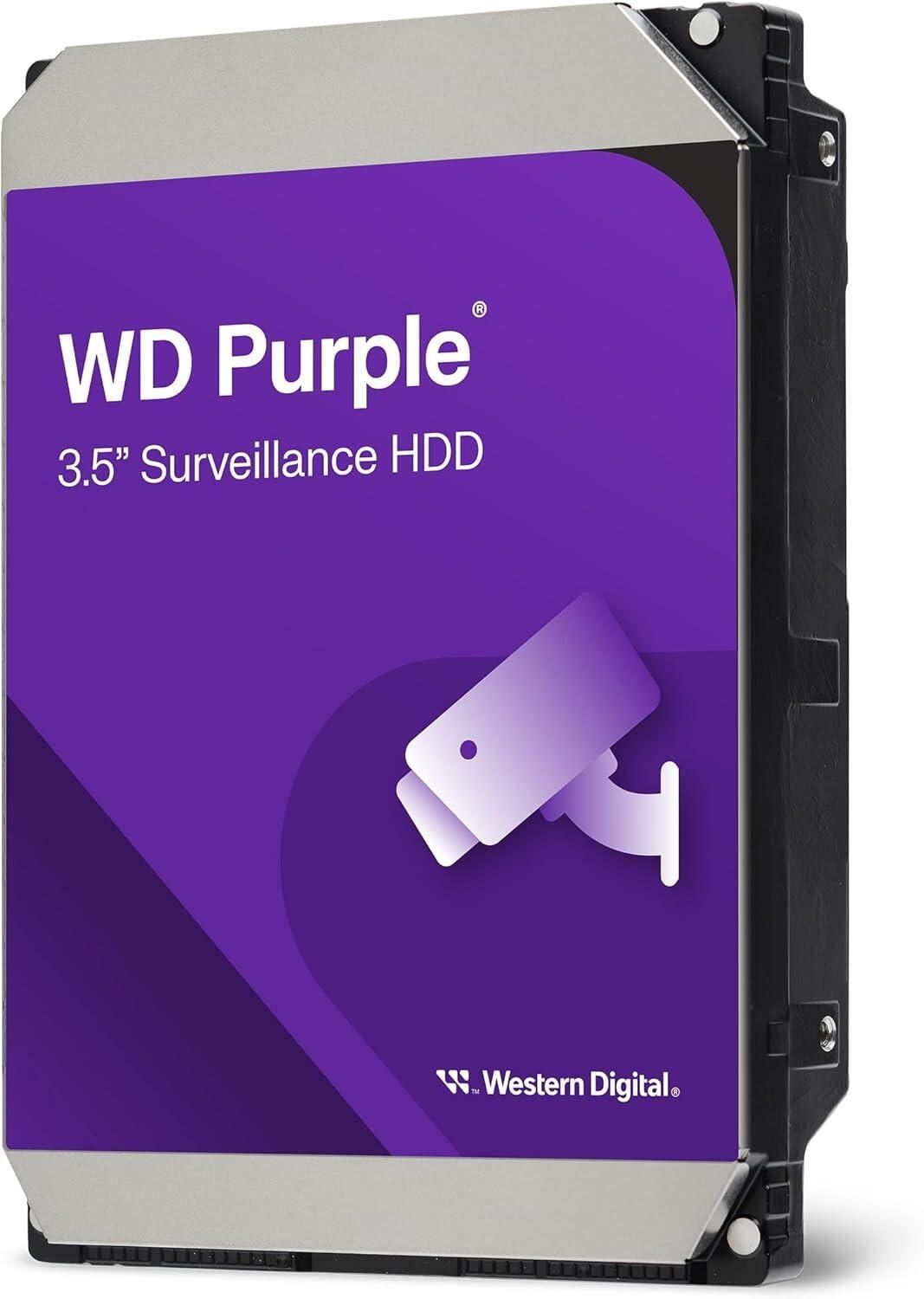 Western Digital WD81PURZ 8TB WD Purple CCTV Surveillance Hard Drive