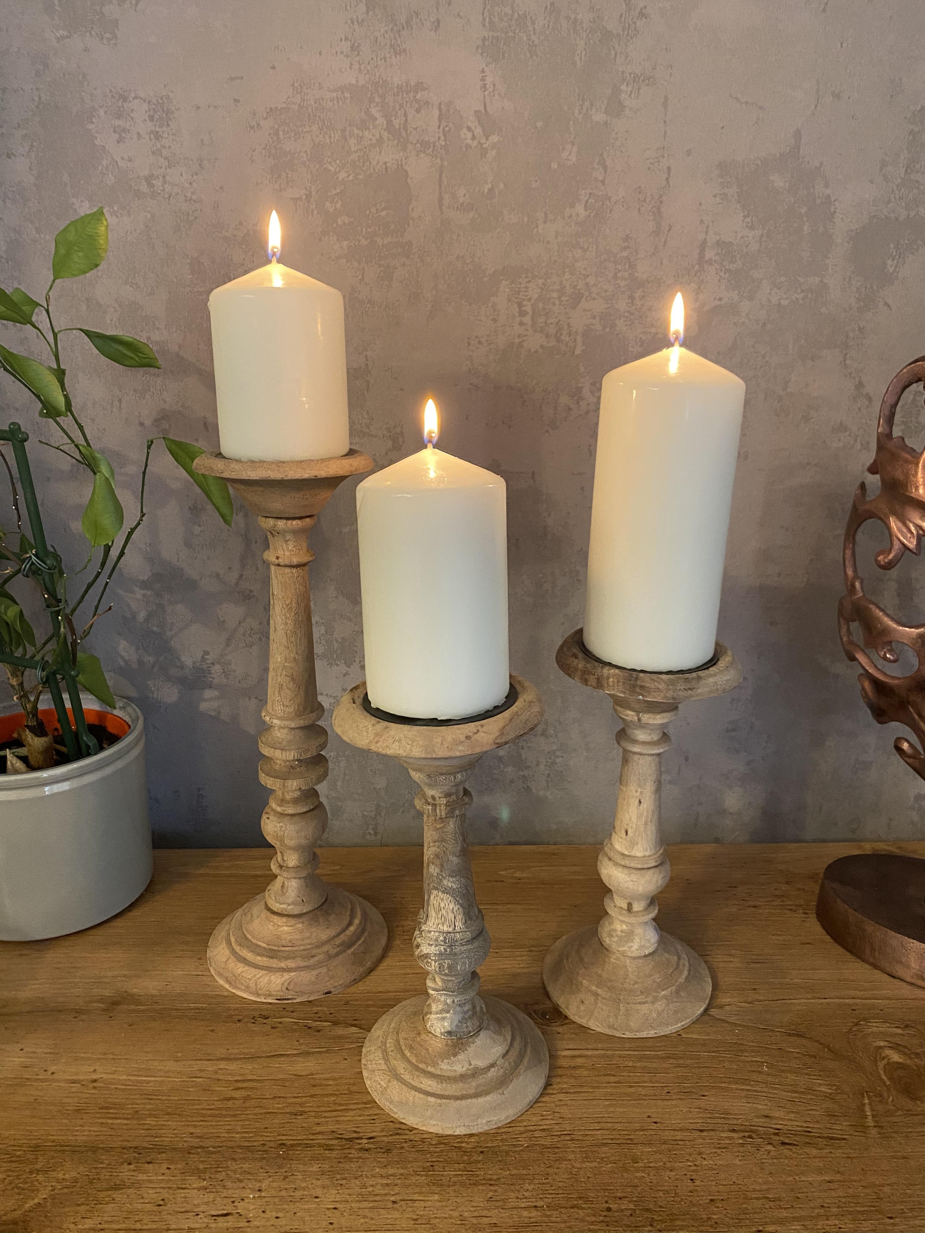 Wooden Candle Stick, Wooden Candle Sticks Uk
