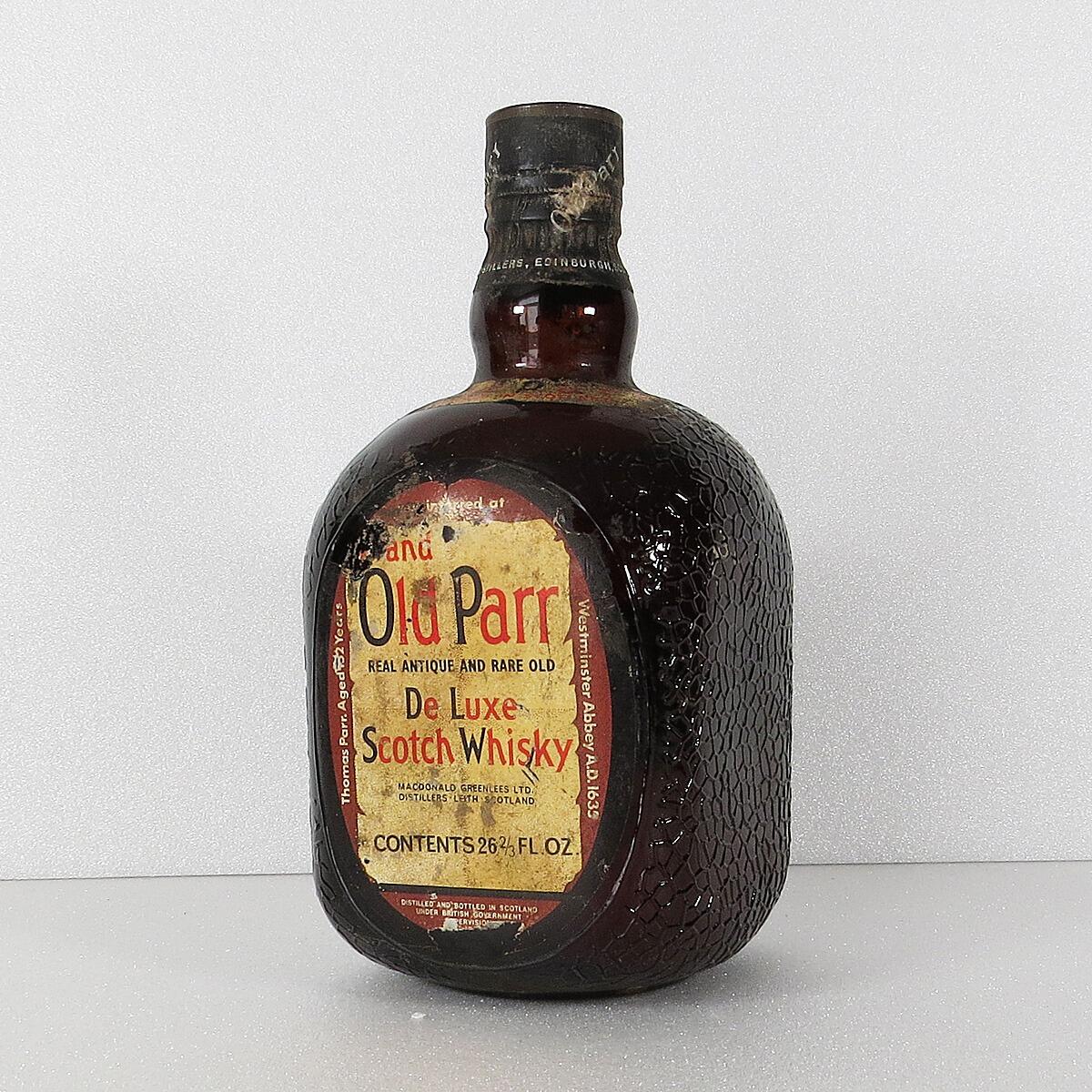 Grand Old Parr Real Antique And Rare Old De Luxe Scotch Whisky From