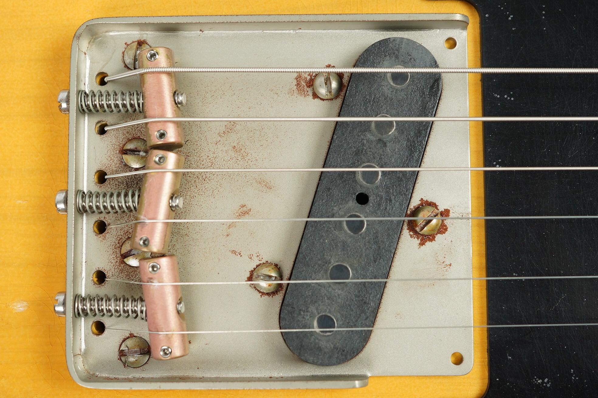 2022 MB Guitars 52-T Blackguard Butterscotch