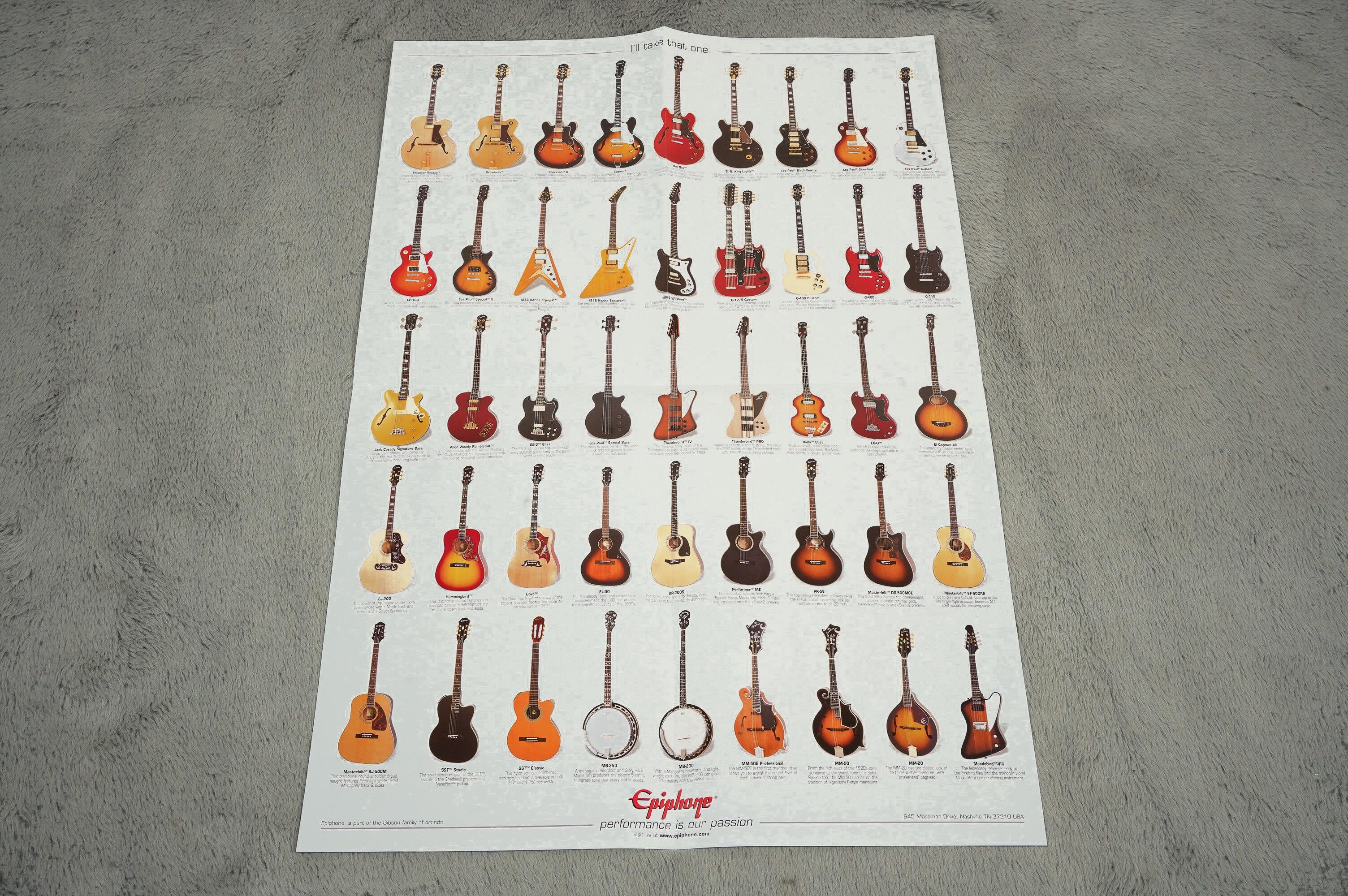 2015 Epiphone G-1275 Jimmy Page Twin Neck